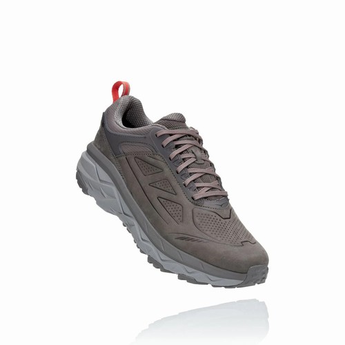 Hoka One One CHALLENGER LOW GORE-TEX Lifestyle Shoes For Men India Grey IN-4056